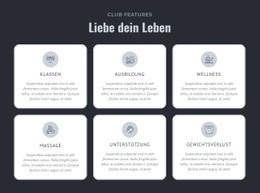 HTML5-Vorlage Vom Cardio Zur Kraft Für Jedes Gerät