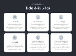 Vom Cardio Zur Kraft - Website-Vorlagen