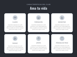 Del Cardio A La Fuerza - Tema De Sitio Web Listo