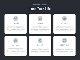 Landing Page Template For From Cardio To Strength
