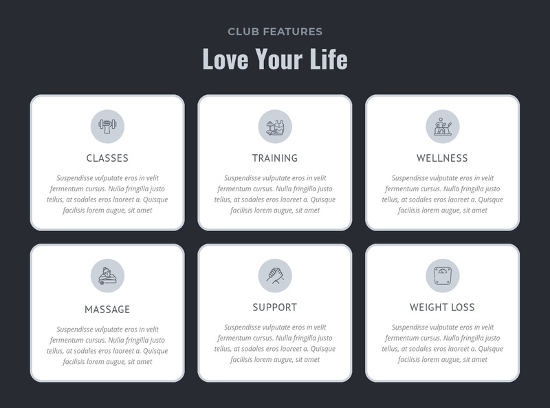 From cardio to strength Squarespace Template Alternative