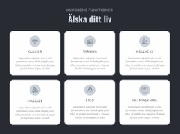 Från Kardio Till Styrka - Webbplatsmallar