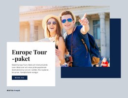 Anpassningsbara Professionella Verktyg För Europa -Paketresor