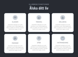 Från Kardio Till Styrka - Färdigt Webbplatstema