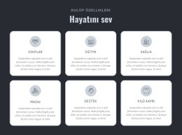 Herhangi Bir Cihaz Için HTML5 Şablonu Kardiyodan Güce