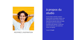 Thème WordPress Premium Pour À Propos De Notre Studio