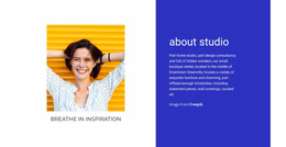 About Our Studio - Builder HTML