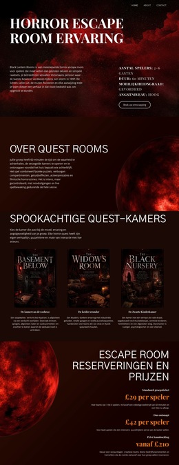 Horror Escape Room - Eenvoudige Communitymarkt