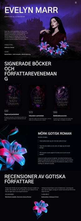 HTML-Design För Författare Av Mörk Fiktion
