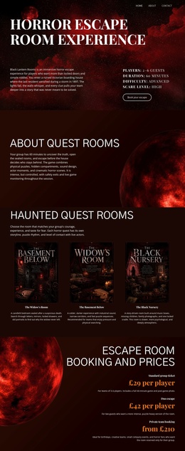 Horror Escape Room - Easy Community Market