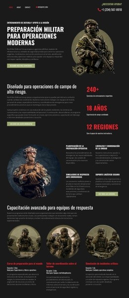 Defensa Militar Moderna - Diseño Múltiple