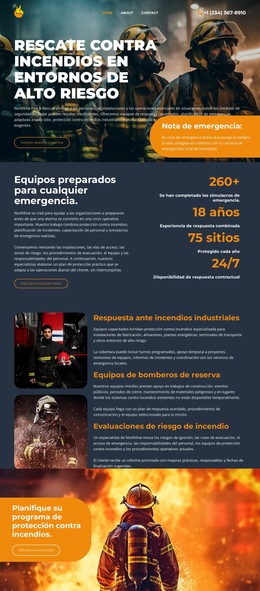 Diseñador De Producto Para Departamento De Bomberos Moderno