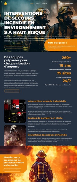 Concepteur De Produits Pour Service D'Incendie Moderne