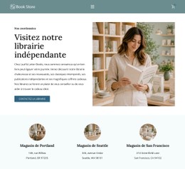 Librairie Créative Modèle De Grille CSS