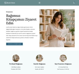 Yaratıcı Kitapçı - HTML Şablon Kodu