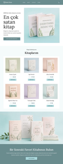 Bağımsız Kitapçı Çevrimiçi Mağazası - E-Ticaret Özelliğini Görüntüleyin