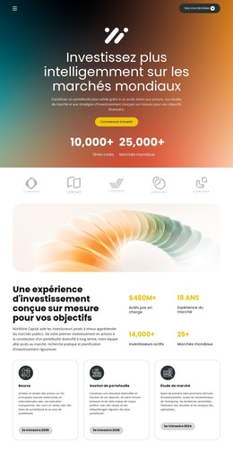 Investissement En Bourse - Modèle Entièrement Réactif