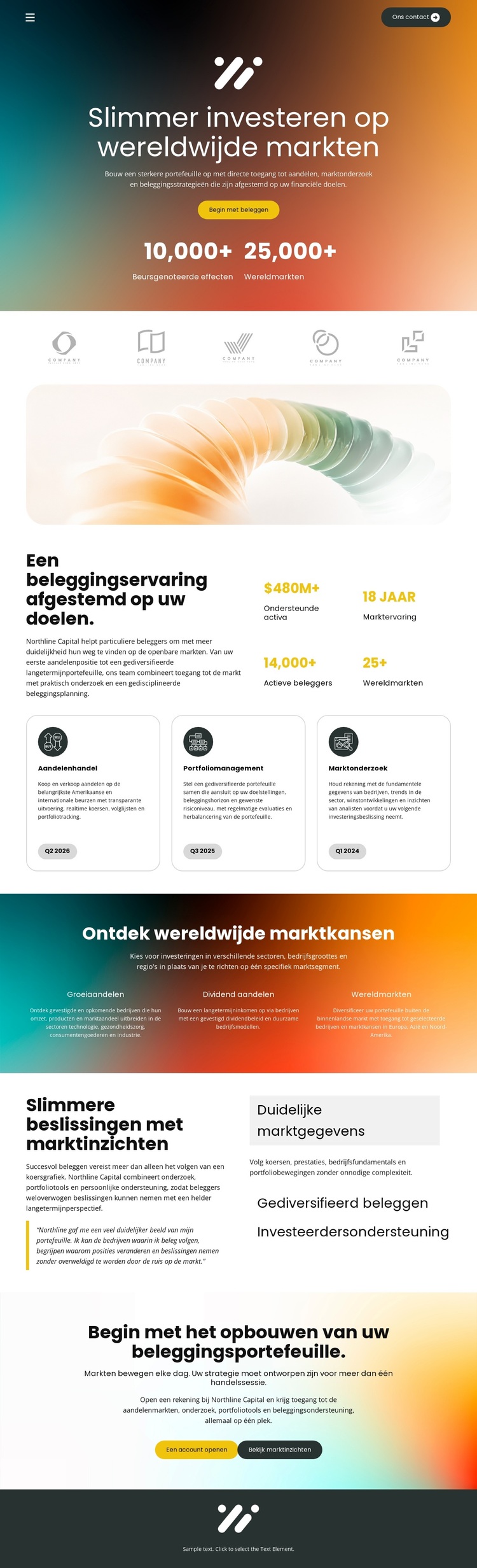 Beleggen op de aandelenmarkt WordPress-thema