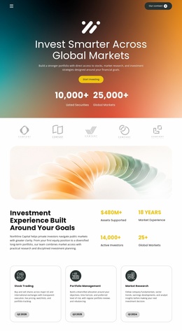 Stock Market Investment - Built-In Cms Functionality
