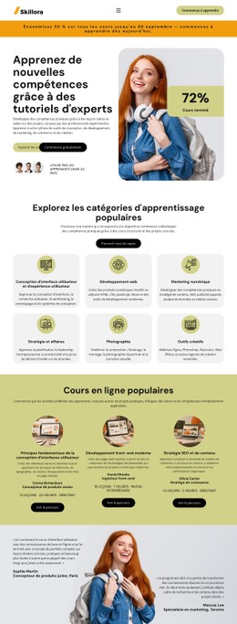 Tutoriel D'Apprentissage En Ligne