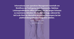 Wahre Geschäftsgeschichte - Schlichtes Design