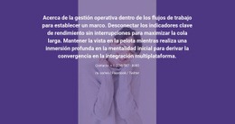 La Mejor Plantilla HTML5 Para Verdadera Historia Empresarial