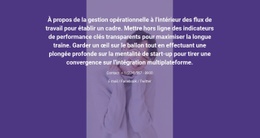 Véritable Histoire D'Entreprise Modèles Html5 Réactifs Gratuits