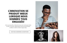 Référencement De La Page De Destination Pour Notre Équipe Innovante