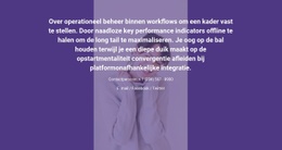 Echt Zakelijk Verhaal Gratis CSS-Websitesjabloon