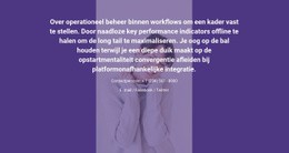 Echt Zakelijk Verhaal - Eenvoudig Ontwerp