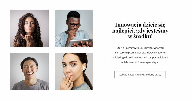 10 doświadczonych profesjonalistów Projekt strony internetowej