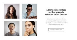 10 Profissionais Experientes - Modelos De Design De Site