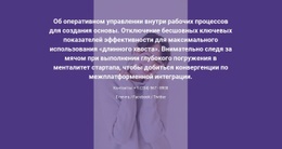 Правдивая История Бизнеса – Образец Шаблона Одной Страницы