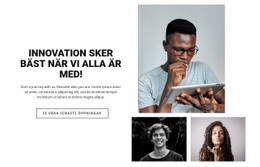 Vårt Innovativa Team - Personlig Mall