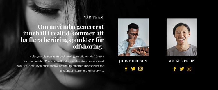 Om våra grundare Mall