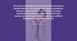 Gerçek Iş Hikayesi Ücretsiz CSS Web Sitesi Şablonu