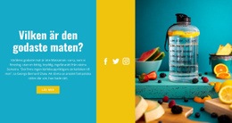 Friskt Vatten Med Citron - Färdigt Webbplatstema