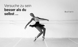 Tanzklasse - Einfache Joomla-Vorlage