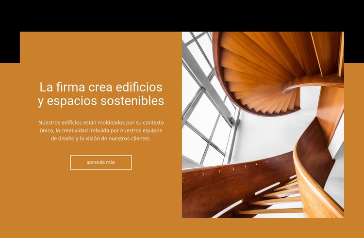 Nueva forma en tu hogar Maqueta de sitio web