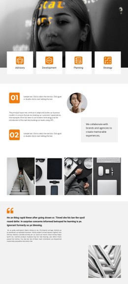 Personal Designer Full Width Template