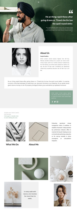 Multipurpose One Page Template For How To Find A Designer