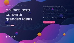 Combinamos Significado Con Magia Plantilla De Sitio Web HTML CSS