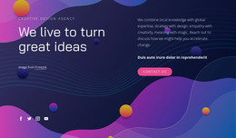 We Combine Meaning With Magic - HTML Template Generator