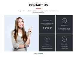 Contacts CSS Templates