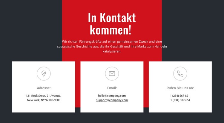 Wir können Ihnen helfen, Ihre Ziele zu erreichen Website design