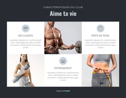 Avantages De Faire De L'Exercice Dans Une Salle De Sport - Modèle HTML Gratuit