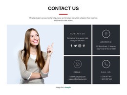 Contacts Html Code Examples