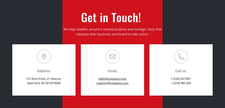 We can help you achieve your goals HTML Template