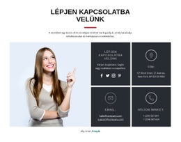 Indítson Velünk Egy Projektet Prémium CSS-Sablon