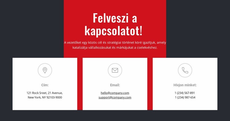 Segíthetünk céljaid elérésében Weboldal tervezés